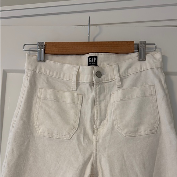 GAP Denim - GAP Cheeky Straight White Jeans